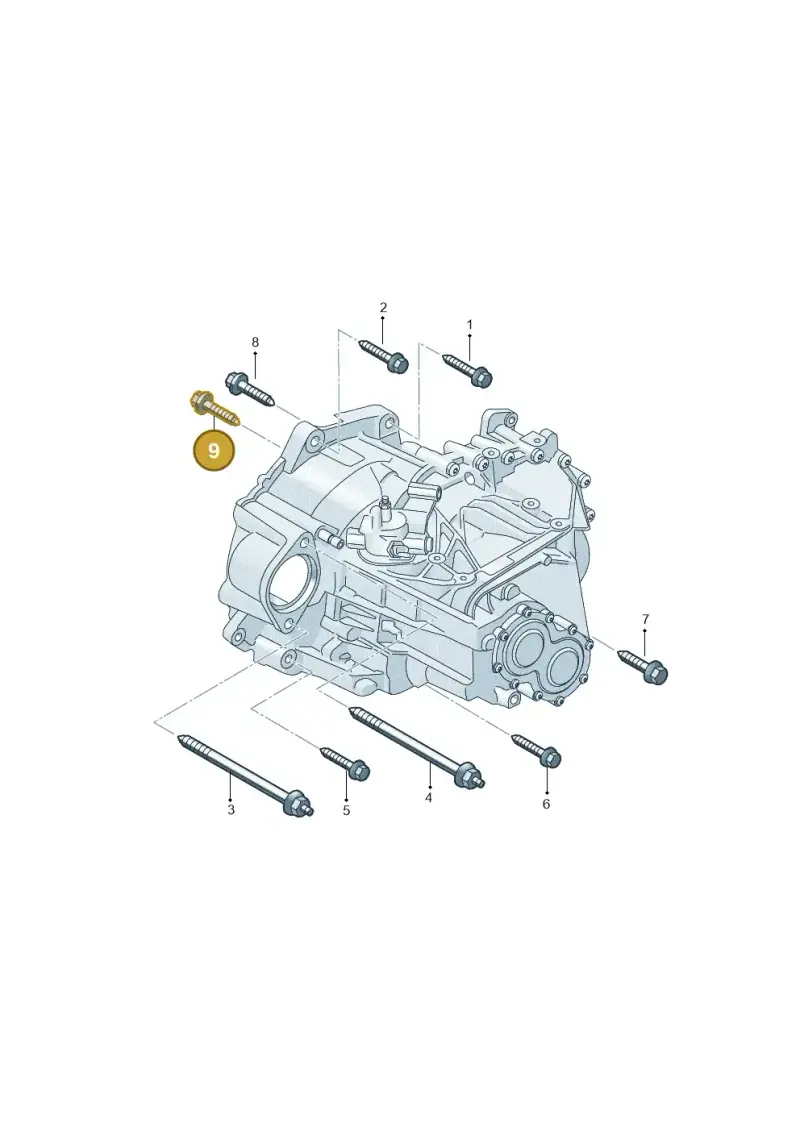 N91200901 — Volkswagen Caddy Maxi Kombi (2020-2024) diagram 793300310, position 9