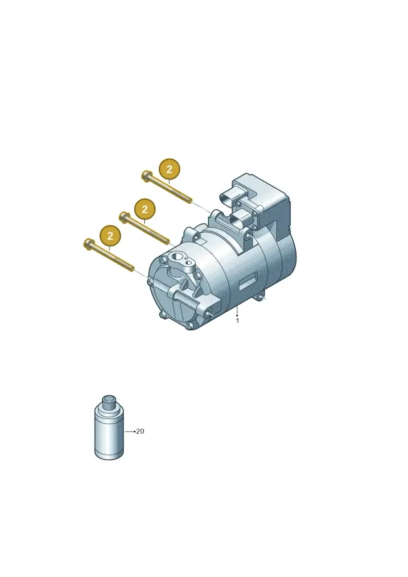 N91204501 — Volkswagen Passat estate (2023-) diagram 772260100, position 2