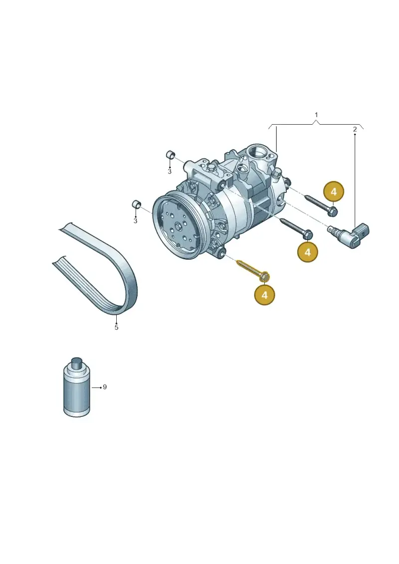 N91204501 — Volkswagen Taigo (2021-2024) diagram 827260100, position 4