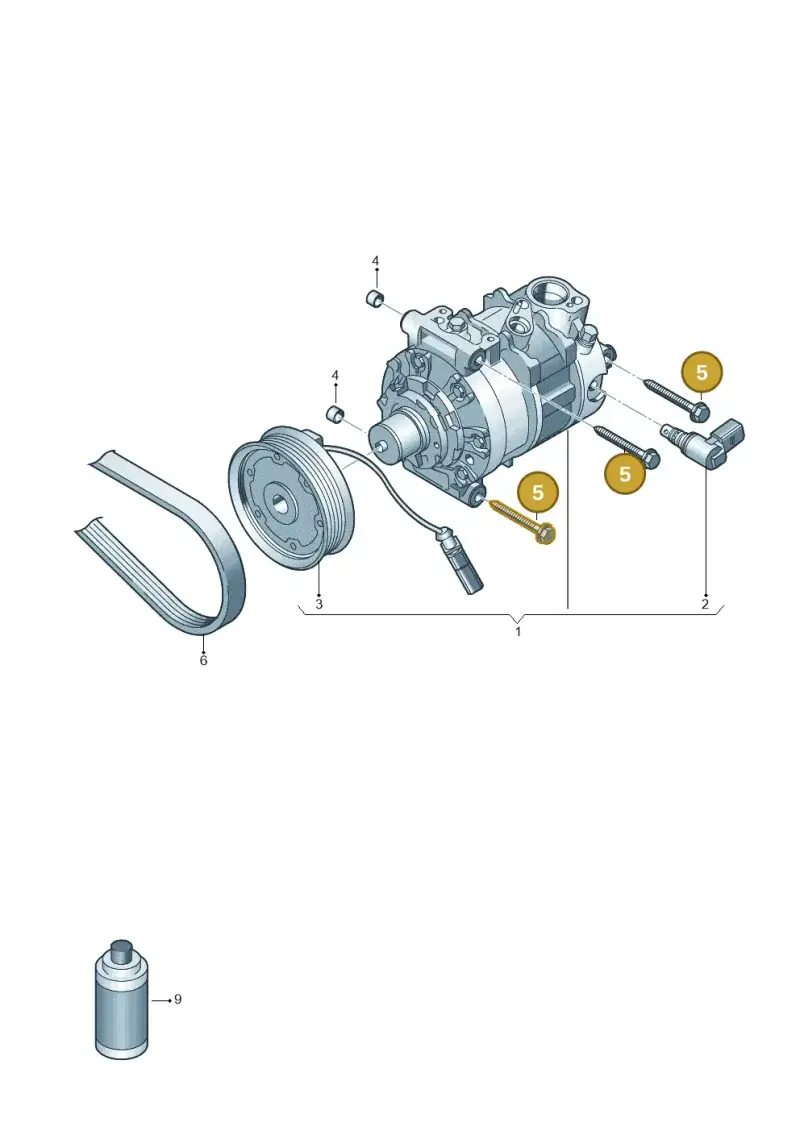 N91204501 — Volkswagen Multivan (2021-) diagram 837260140, position 5