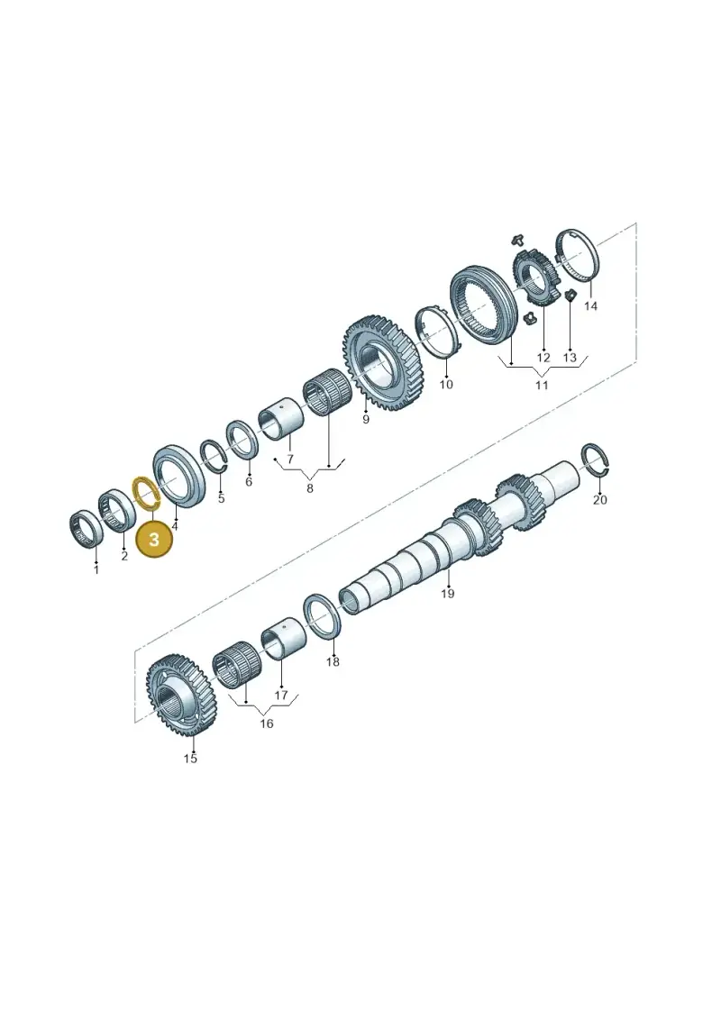 N91214401 — Audi A5 Limousine (2024-2025) diagram 849311970, position 3