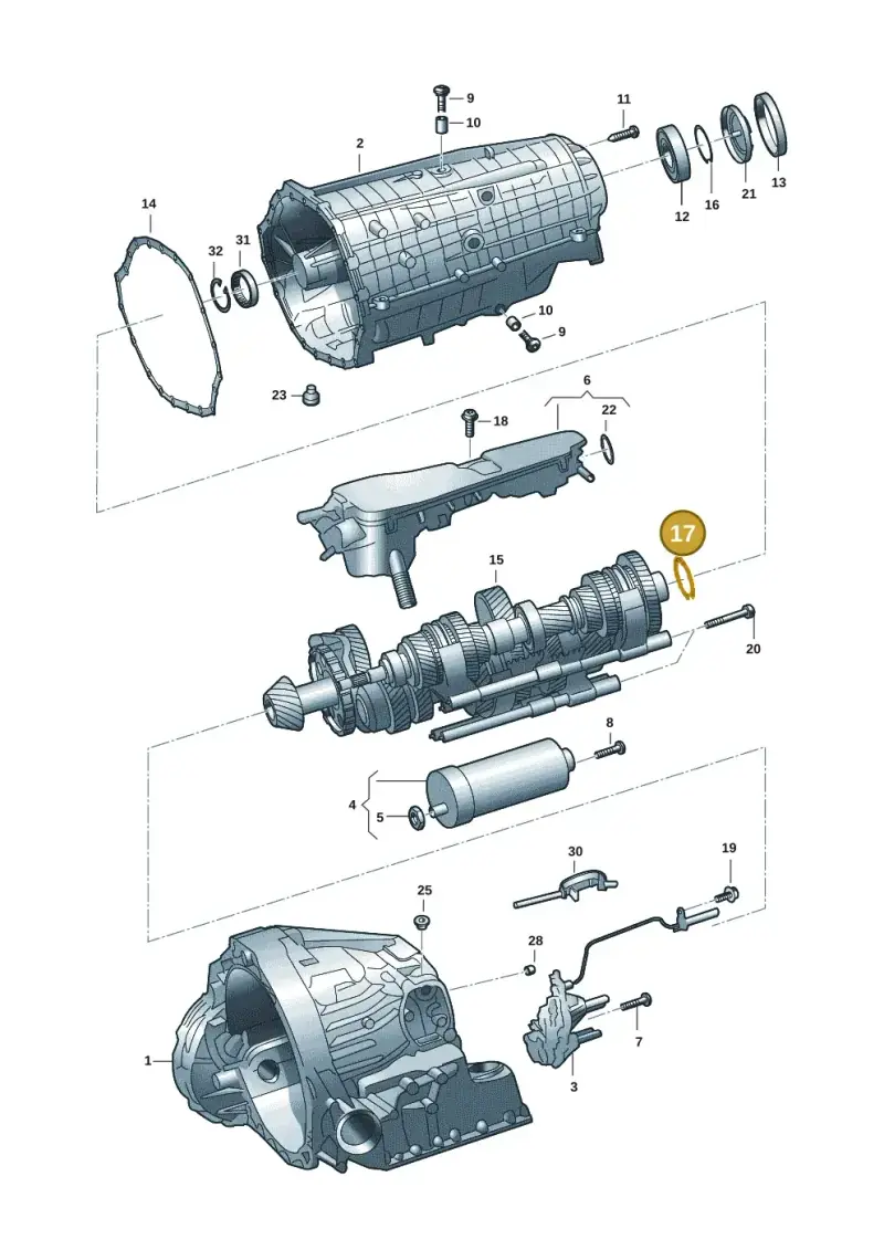 N91214701 — Audi A5 Limousine (2024-2025) diagram 798325811, position 17