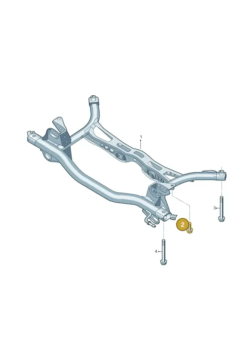 N91230801 — Volkswagen Golf 2.0 (2016-2020) diagram 746505000, position 2