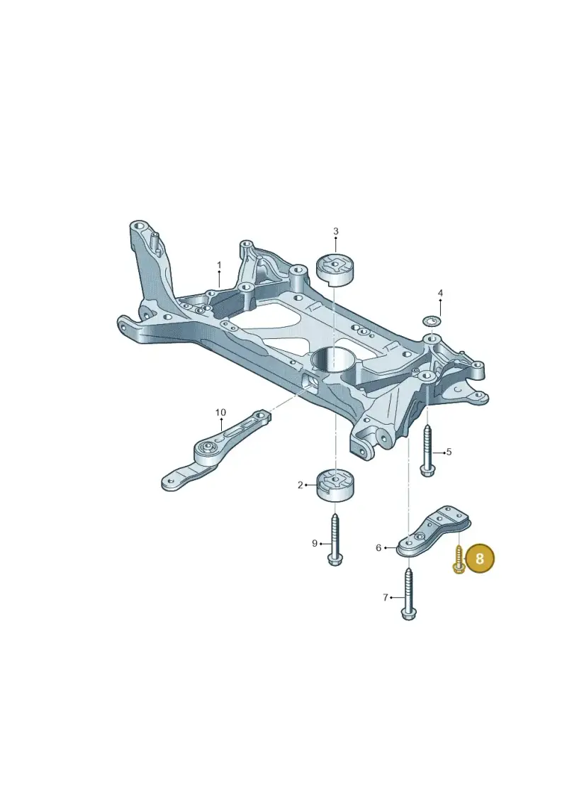 N91231201 — Volkswagen Passat estate (2023-) diagram 793401000, position 8