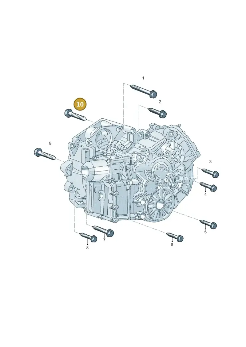 N91232501 — Volkswagen Passat estate (2023-) diagram 718300880, position 10