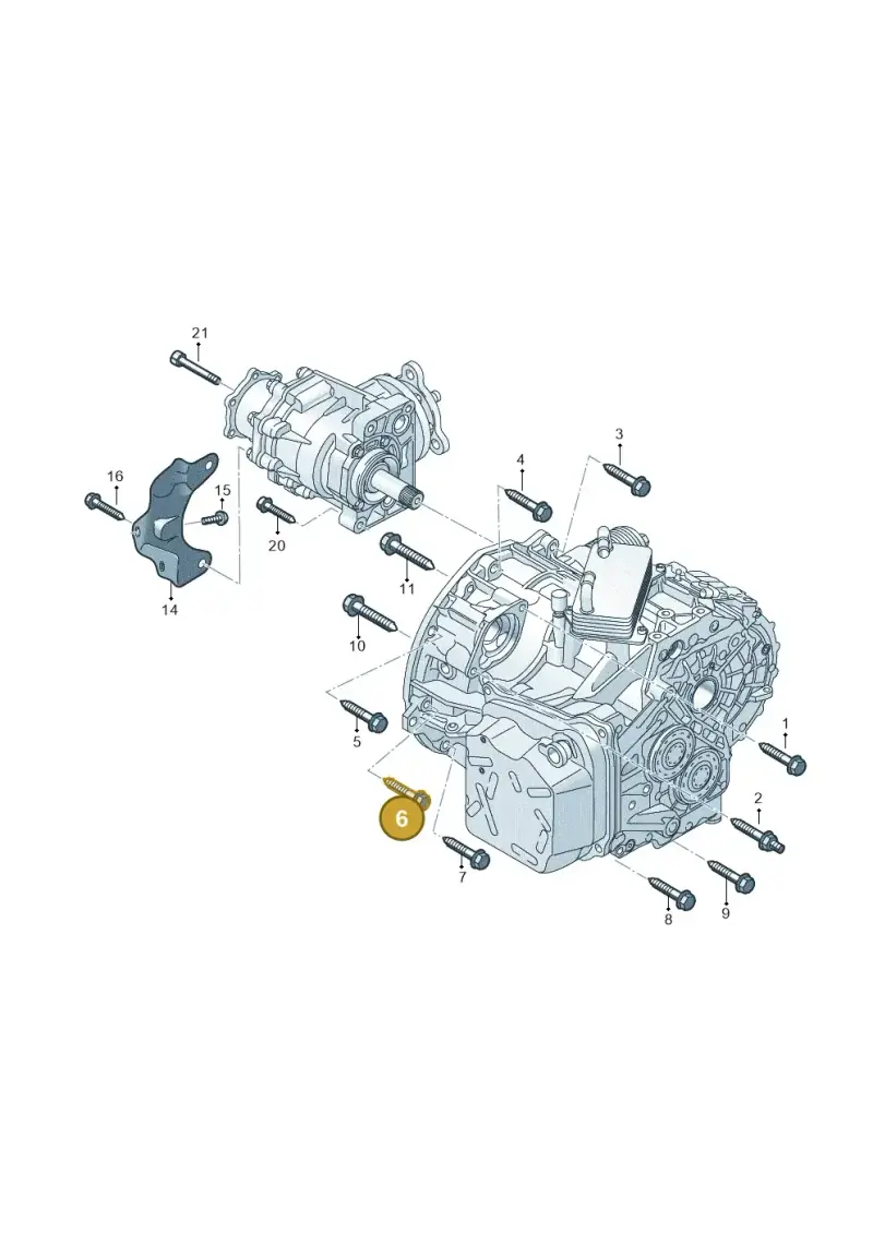 N91232501 — Volkswagen Tiguan 2.0 (2023-) diagram 813300665, position 6