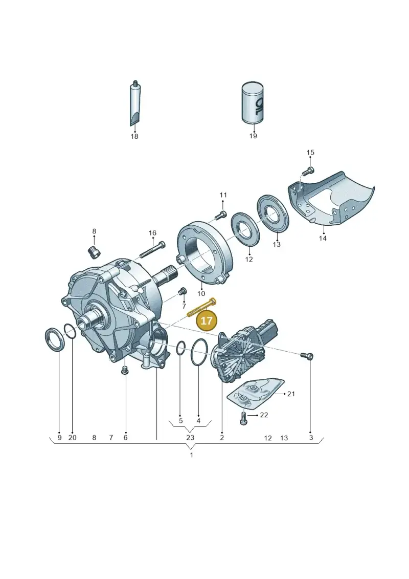 N91239202 — Audi A6 (2018-2025) diagram 849409950, position 17