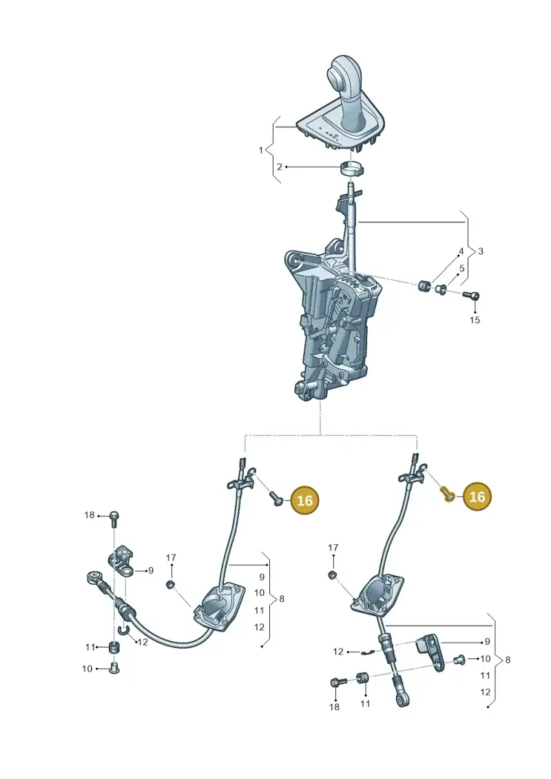 N91253802 — Volkswagen MAN TGE 55 (2016-2021) diagram 806713100, position 16