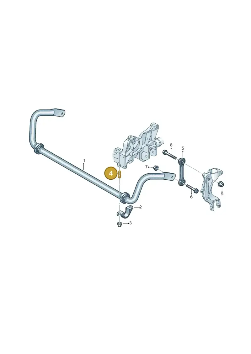 N91273001 — Volkswagen Touareg (2017-2023) diagram 439407200, position 4