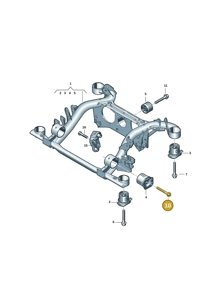 N91281701 — Volkswagen ID.7 Limousine Pro (2023-) diagram 10a505000, position 10