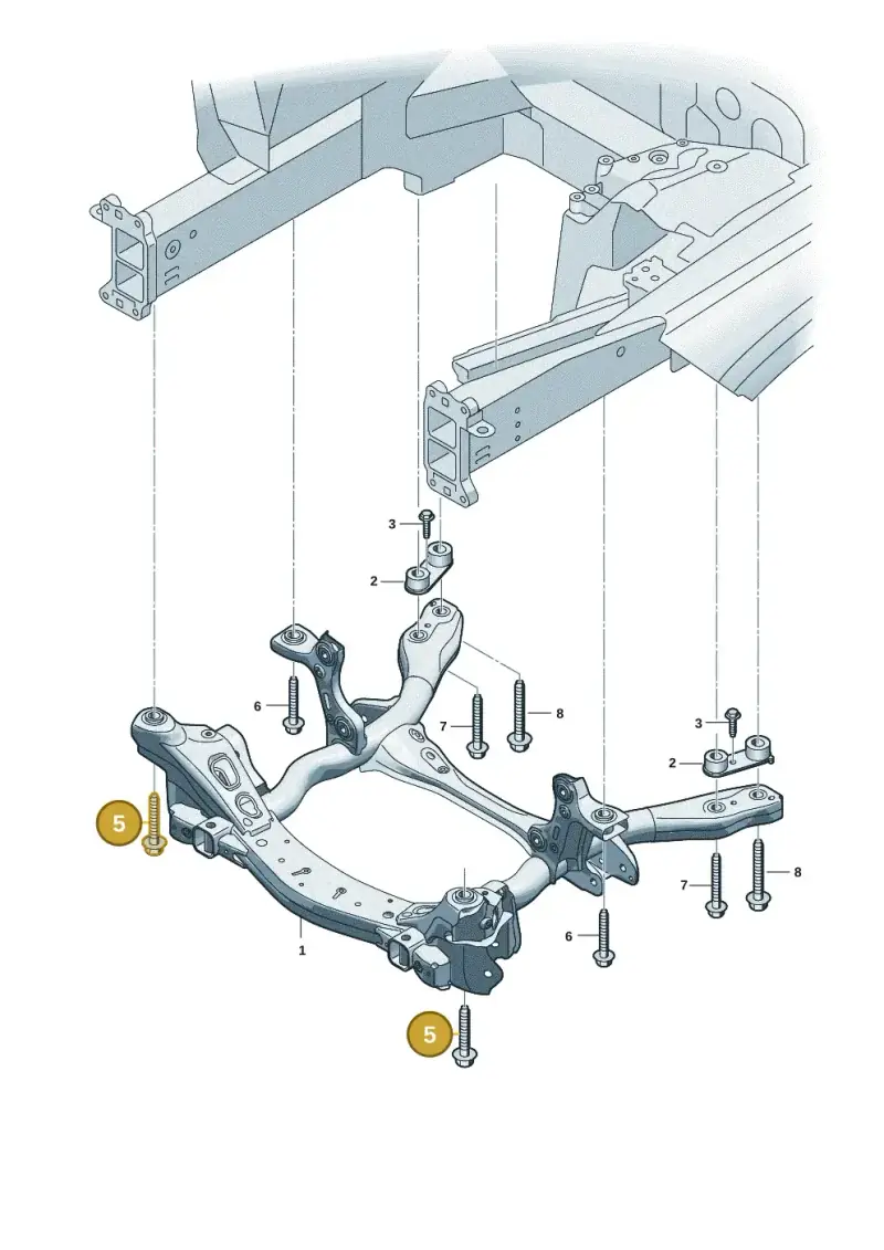 N91299801 — Audi Q6 e-tron (2023-2025) diagram f5s399000, position 5
