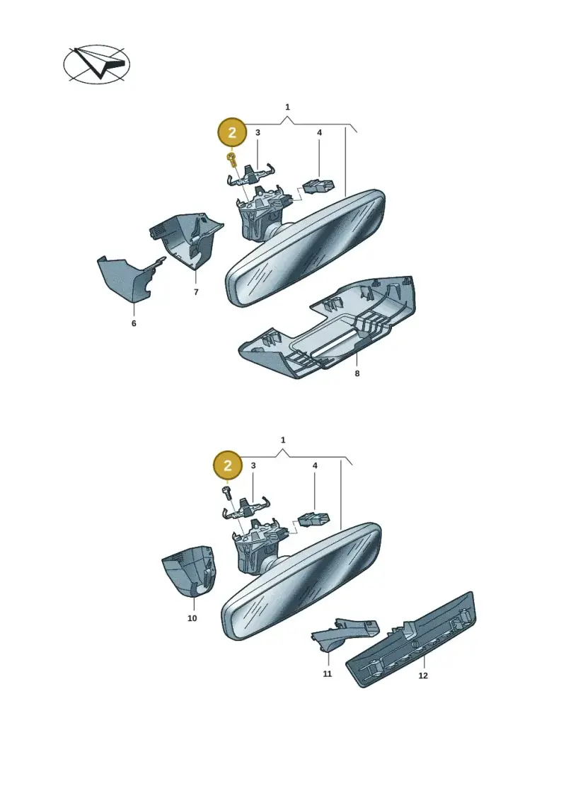 N91308401 — Volkswagen Tiguan 2.0 (2023-) diagram 57x857450, position 2