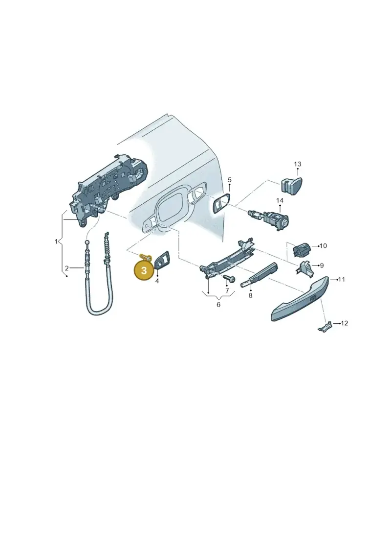 WHT000128 — Audi RS4 Avant (2017-2025) diagram 896837000, position 3