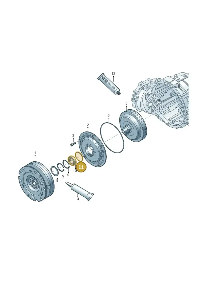 WHT000375 — Volkswagen Phideon (2016-2023) diagram 647321600, position 11