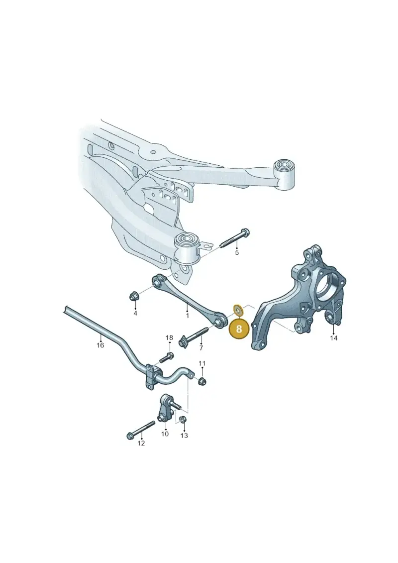 WHT000724C — Audi A3 Sportback (2019-2025) diagram 596501300, position 8