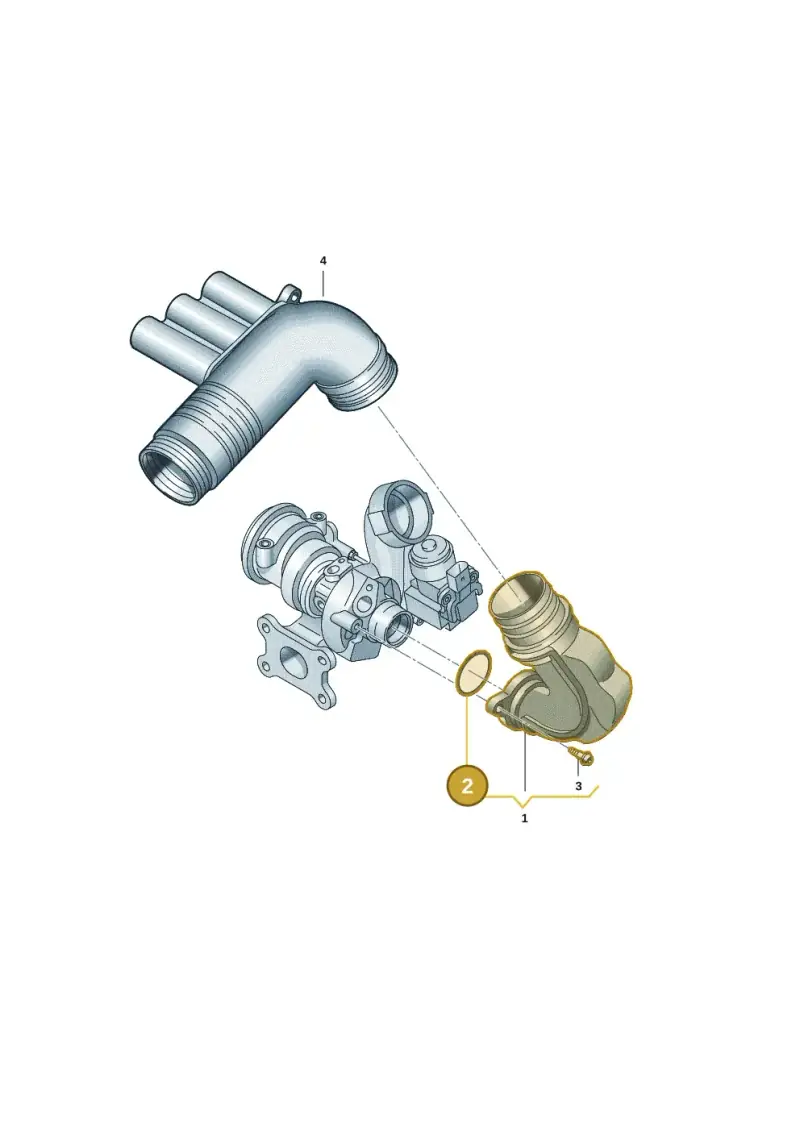 WHT001386 — Volkswagen Tiguan 2.0 (2023-) diagram 7t0129045, position 2