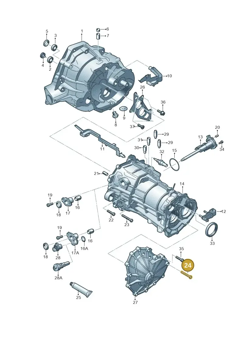 WHT001958B — Audi A6 2.0 tdi (2010-2015) diagram 670301300, position 24
