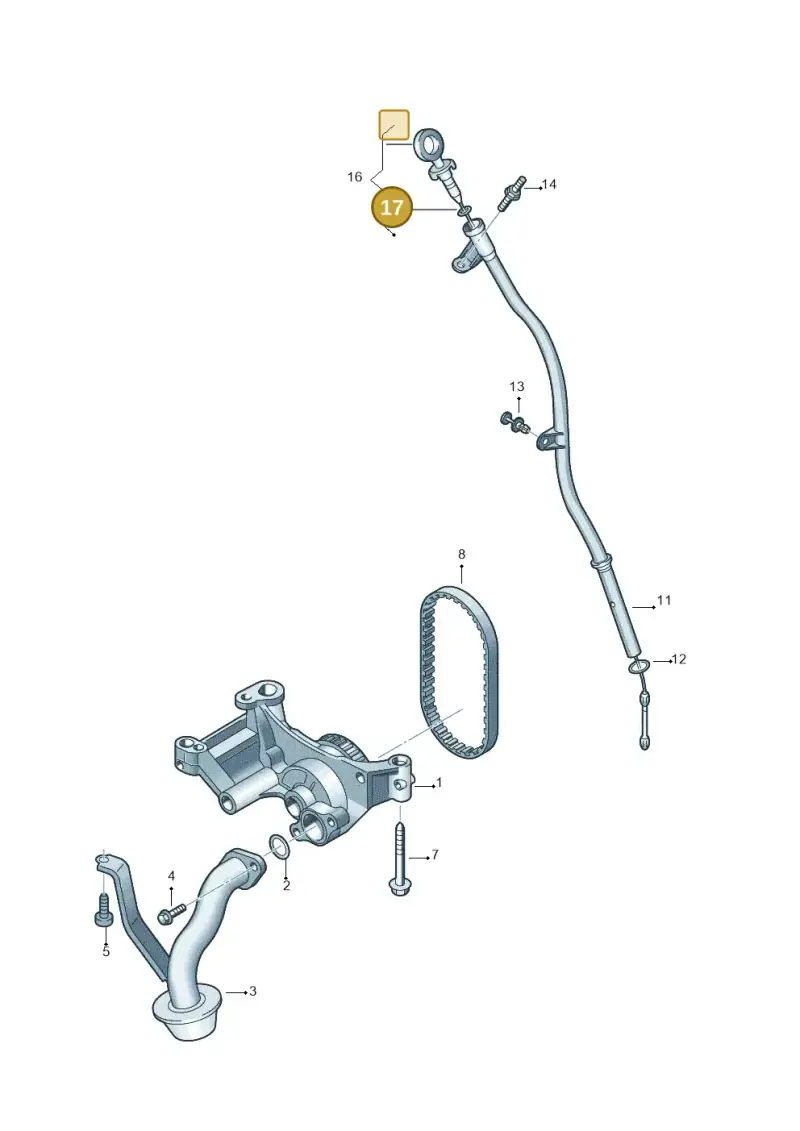 WHT001969 — Volkswagen Amarok twin cab (2022-) diagram 683115250, position 17
