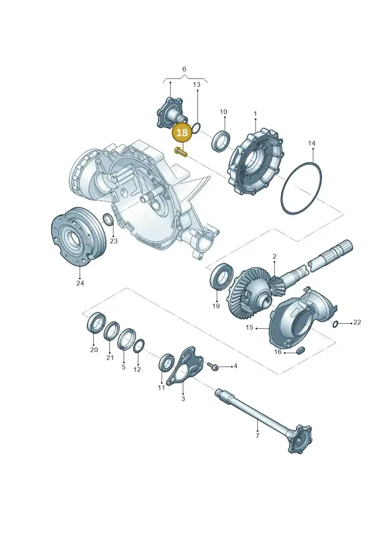 WHT002079A — Audi Q5 (2009-2018) diagram 687409055, position 18