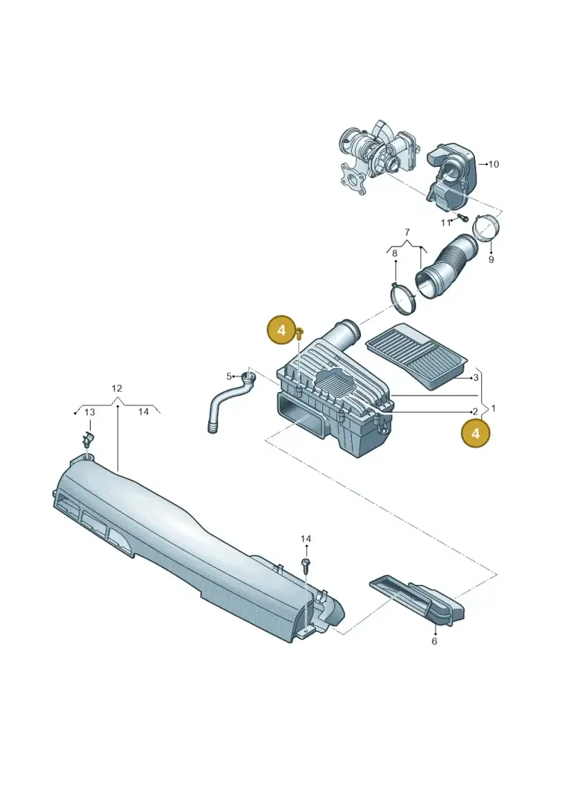 WHT002087 — Volkswagen Taigo (2021-2024) diagram 837129050, position 4