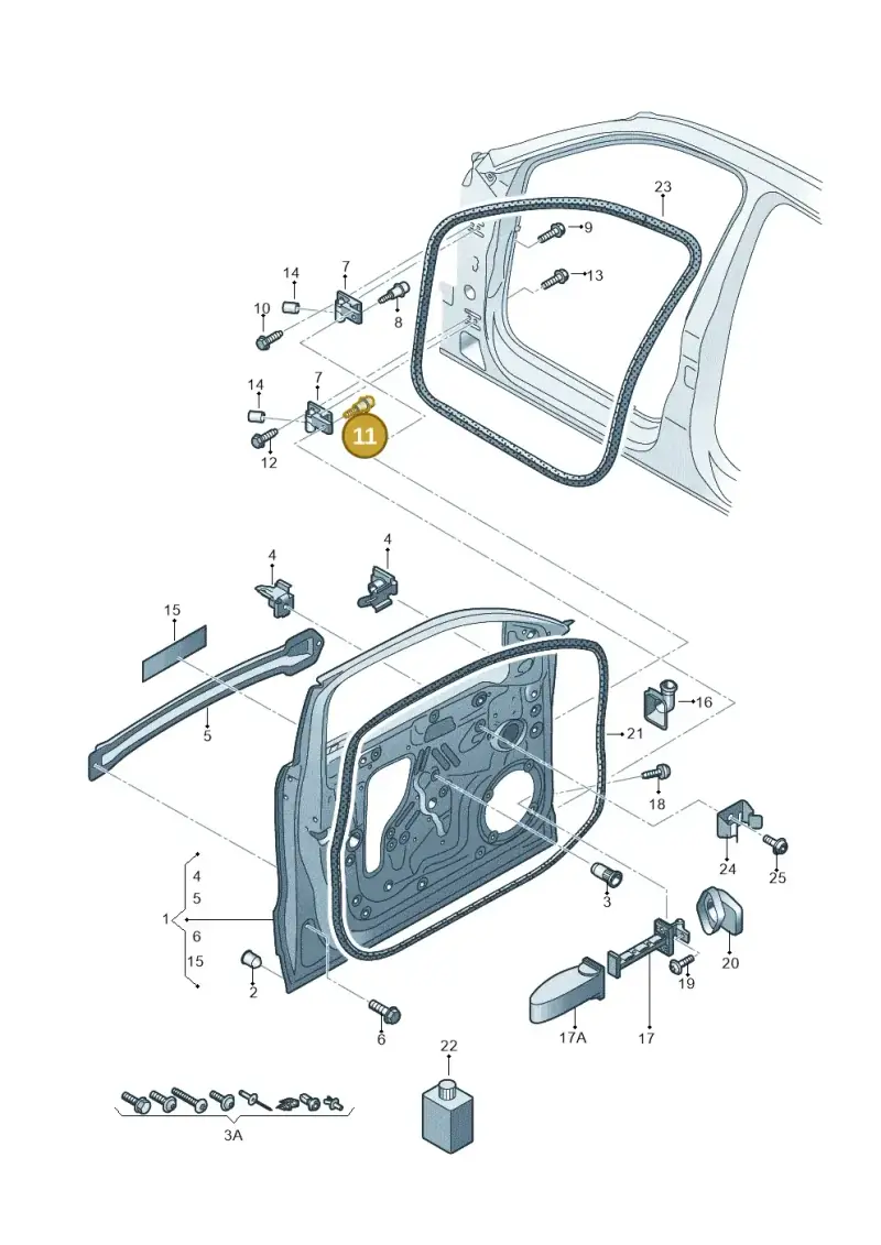 WHT002246 — Audi Q5 qu. 2.0 TDI (2012-2017) diagram 751831100, position 11