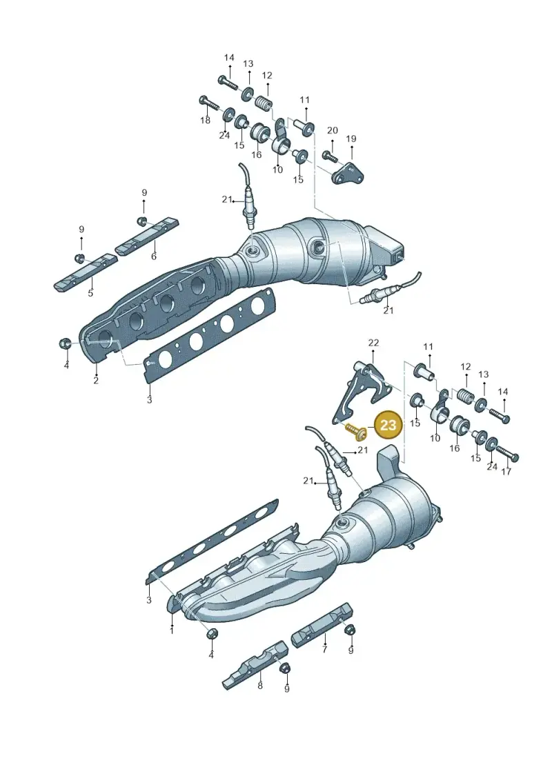 WHT002459 — Audi R8 qu. 5.2 (2012-2015) diagram 603253320, position 23