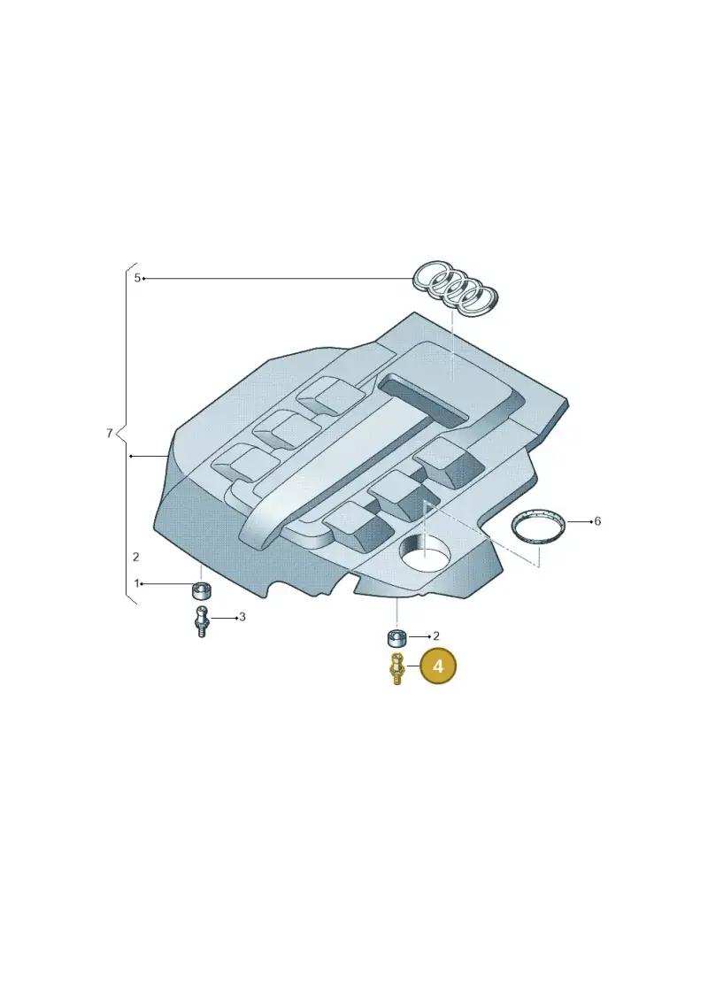 WHT002783 — Audi A4 Av. Allroad (2008-2016) diagram 620103650, position 4