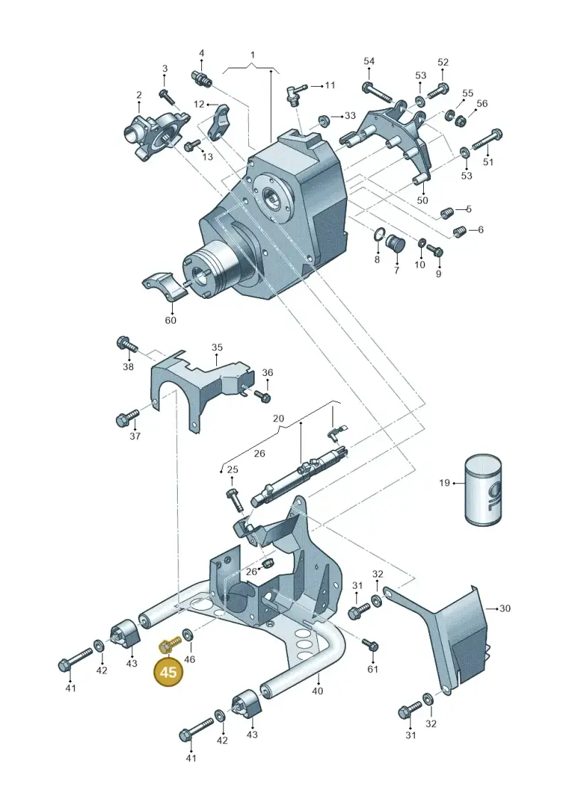 WHT003306 — Volkswagen Crafter 35 panel (2011-2016) diagram 722341200, position 45