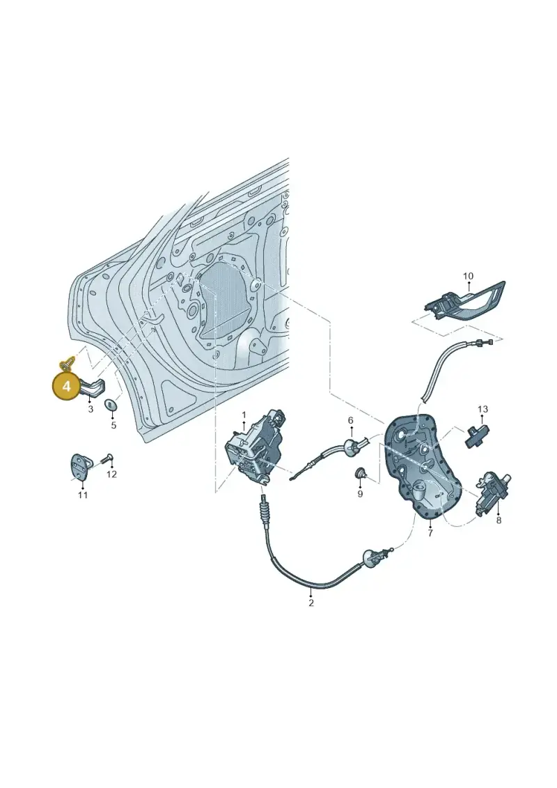 WHT003348A — Audi RS Q8 (2019-2025) diagram 429839030, position 4