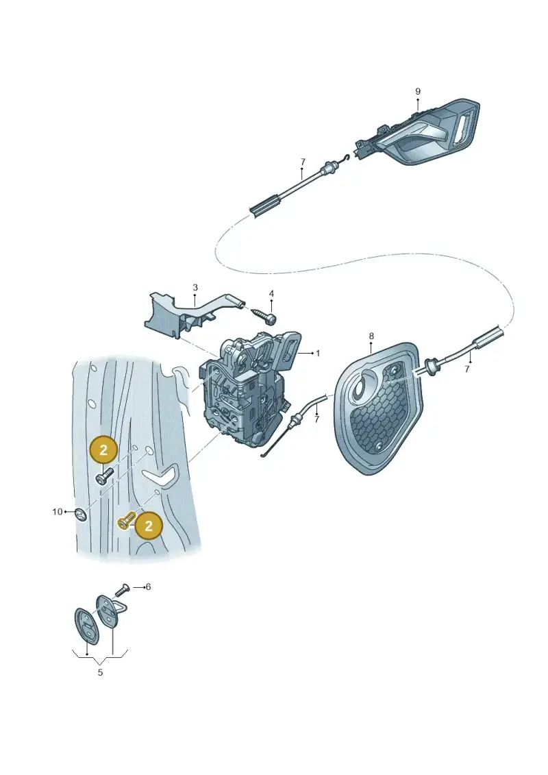 WHT003348A — Audi RS Q3 Sportback (2019-2024) diagram 597837030, position 2