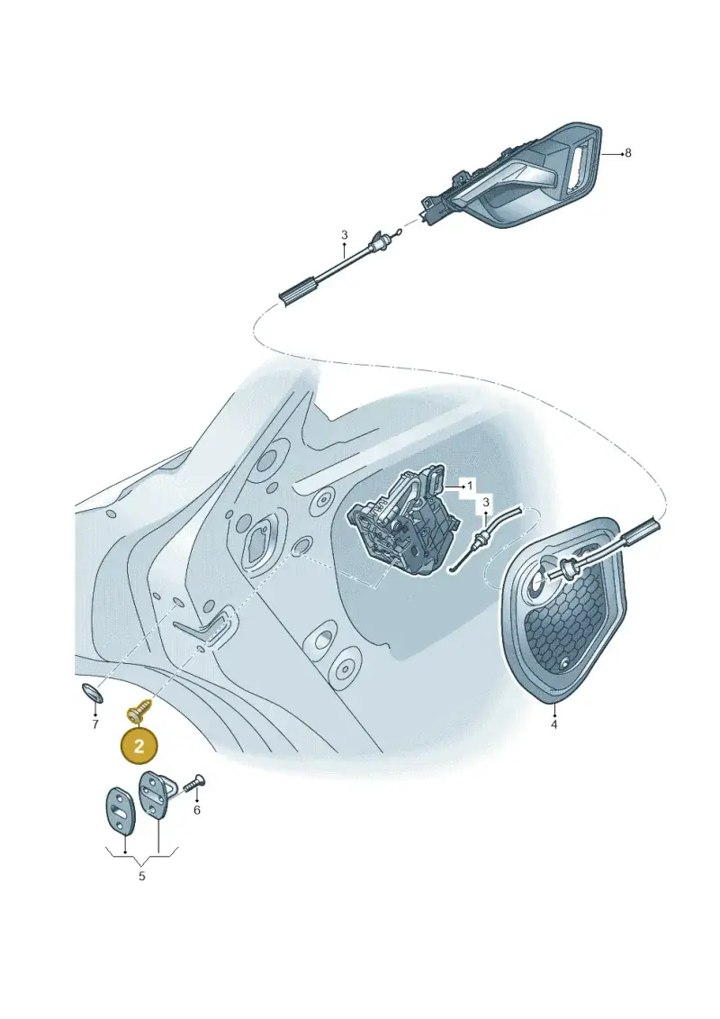 WHT003348A — Audi RS Q3 Sportback (2019-2024) diagram 597839030, position 2