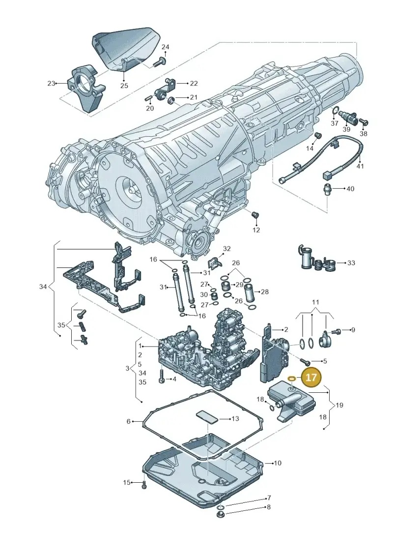 WHT003379 — Audi A7 Sportback (2014-2018) diagram 647325800, position 17