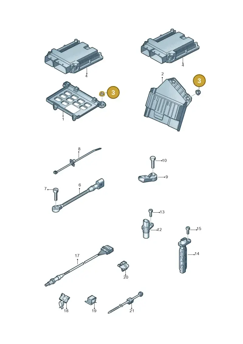 WHT003385 — Audi A8 (2013-2018) diagram 771906000, position 3