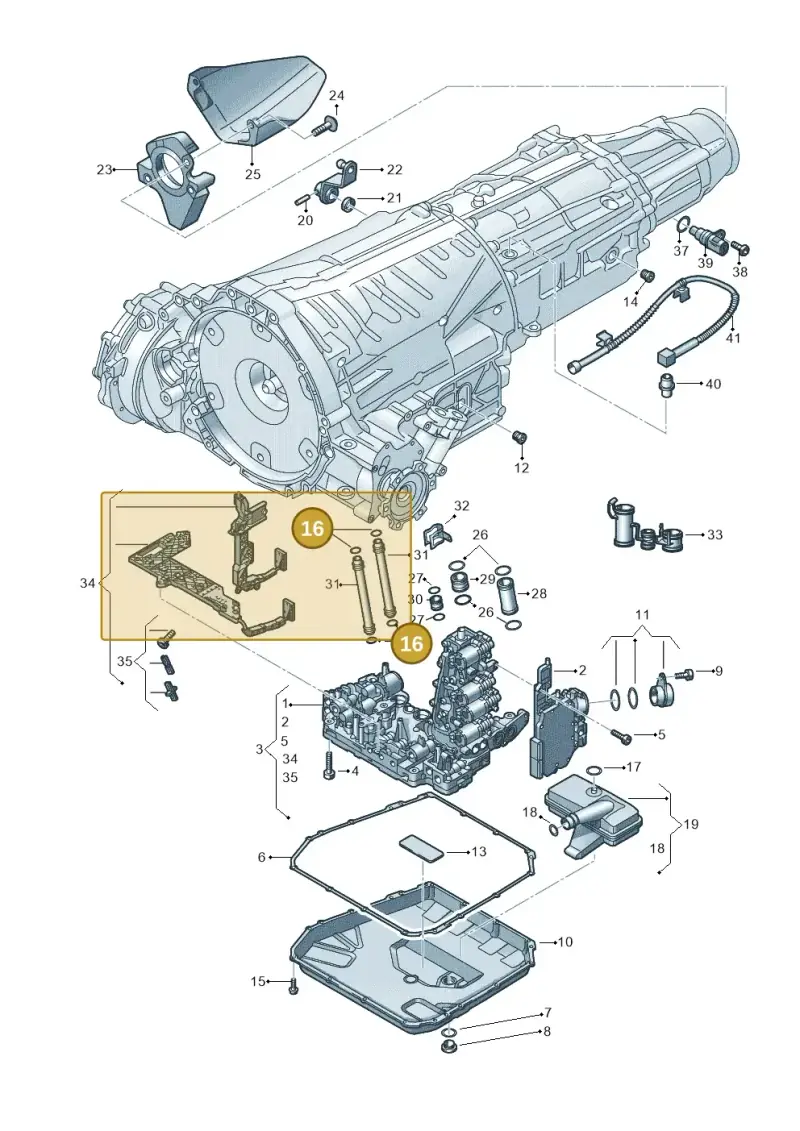 WHT003418A — Audi RS5 Coupe (2010-2015) diagram 647325800, position 16