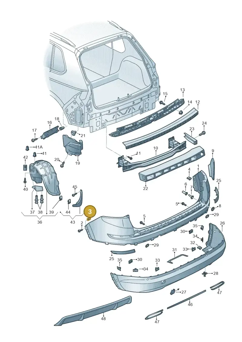 WHT003737 — Skoda Kodiaq (2016-2024) diagram 804807050, position 3
