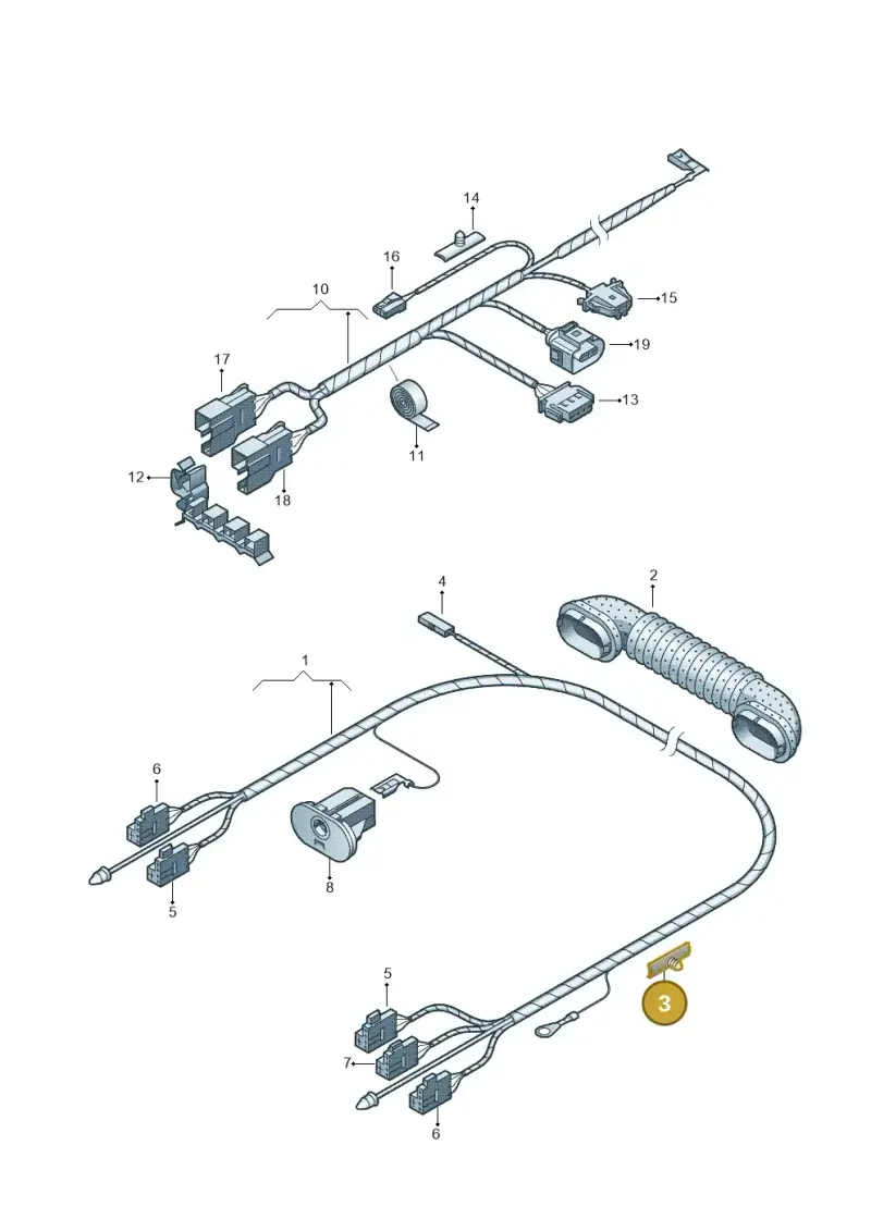 WHT004663 — Volkswagen Polo (2012-2014) diagram 253972500, position 3