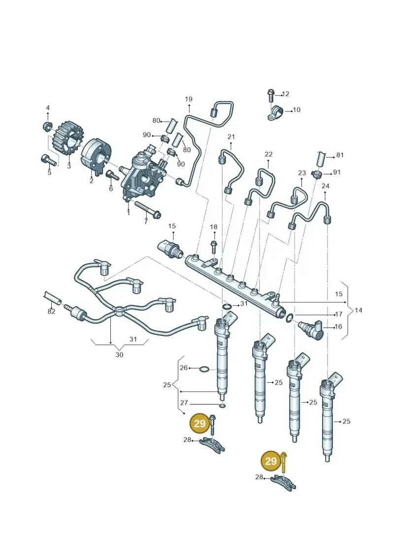 WHT004739 — Volkswagen Amarok twin cab (2022-) diagram 683130450, position 29