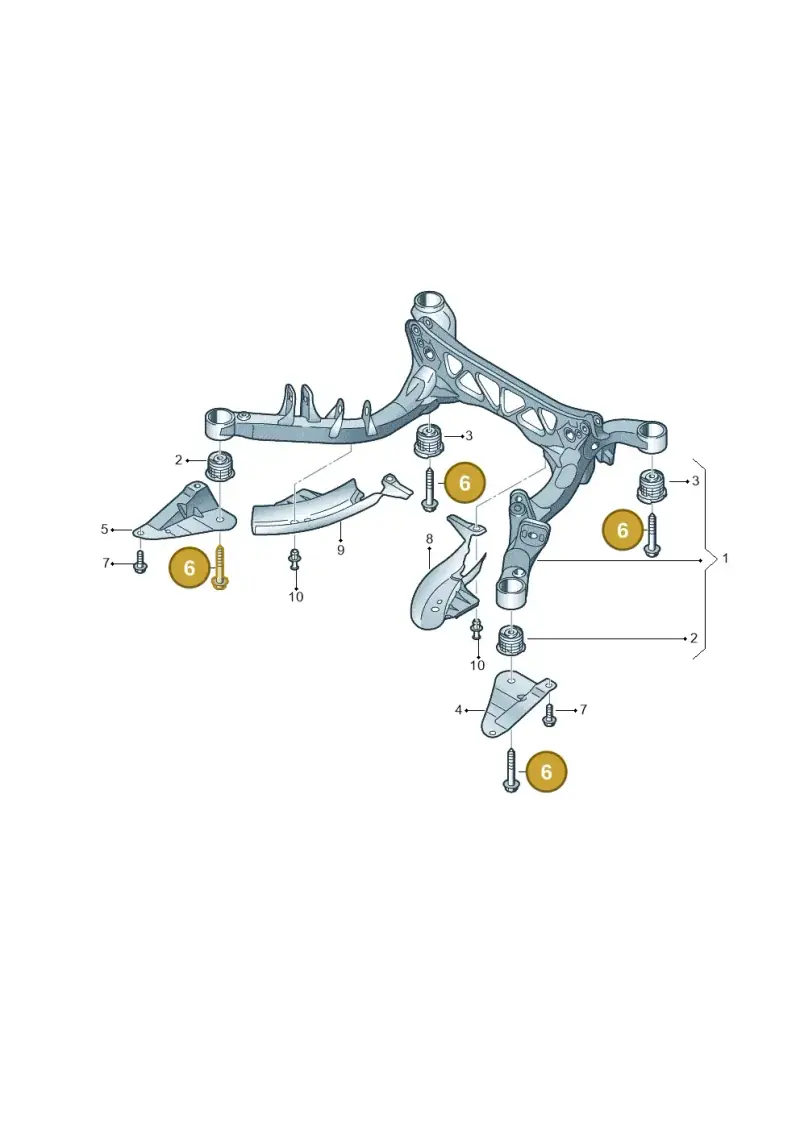 WHT004756 — Audi A5 Sportback (2011-2017) diagram 620505010, position 6