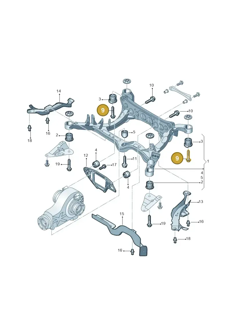 WHT004756 — Audi Q5 qu. 2.0 (2009-2018) diagram 687505002, position 9
