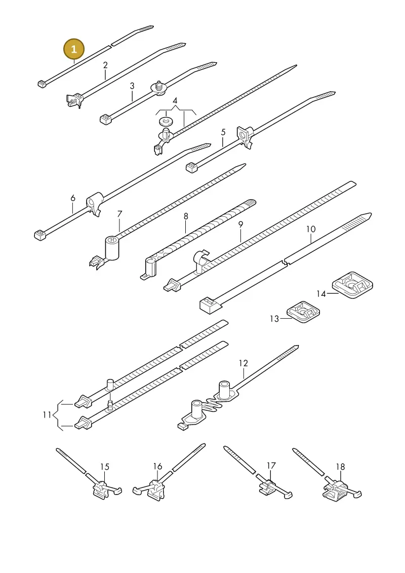 WHT004948 — Volkswagen 1J0 platform diagram 198979100, position 1