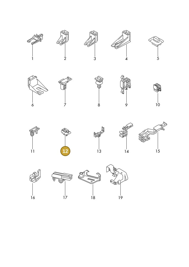 WHT005153 — Volkswagen 1J0 platform diagram 198977110, position 12