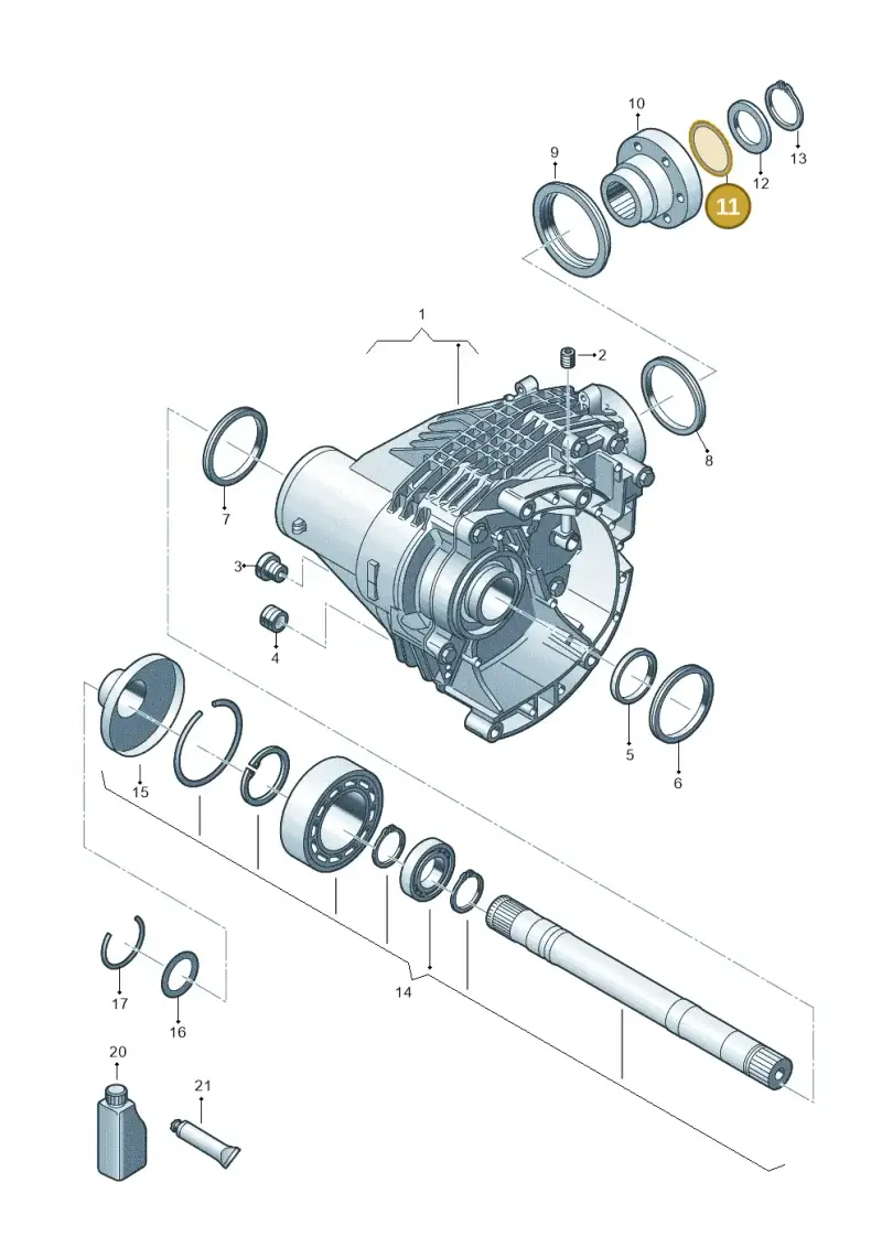 WHT005172 — Volkswagen Transport. multivan (2019-2024) diagram 806409000, position 11