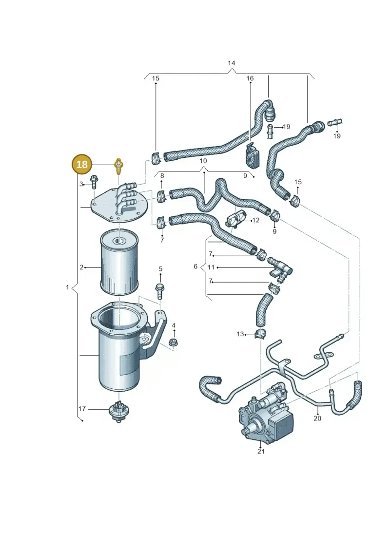 WHT005238 — Volkswagen Passat estate (2023-) diagram 813127015, position 18
