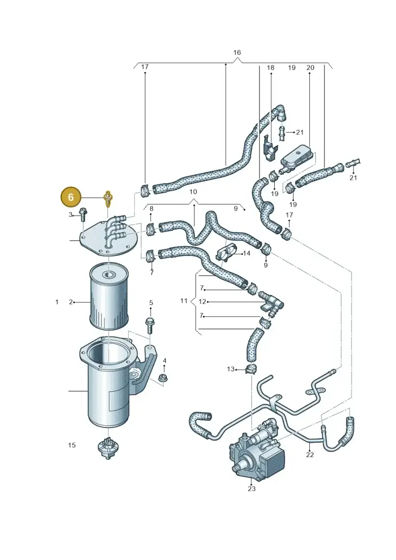WHT005238 — Volkswagen Caddy Maxi Kombi (2020-2024) diagram 884127200, position 6