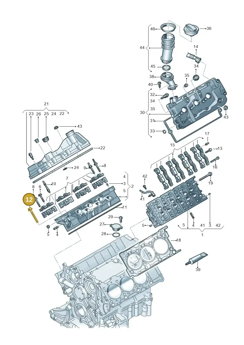 WHT005262A — Volkswagen Amarok twin cab (2022-) diagram 894103650, position 12