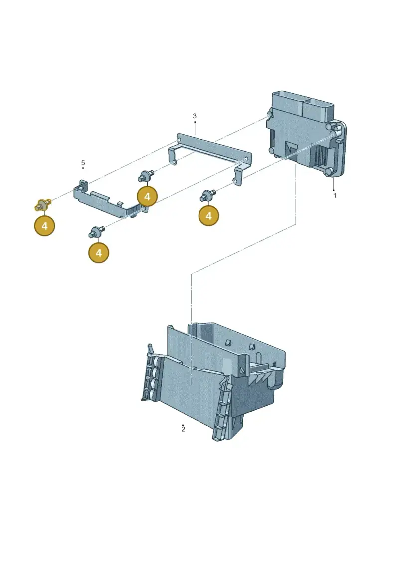 WHT005336 — Volkswagen Beetle (2016-2019) diagram 715906200, position 4