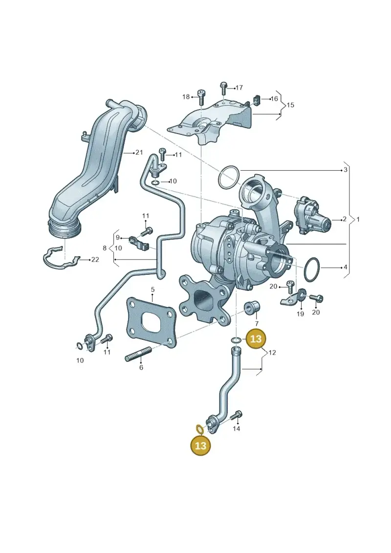 WHT005363A — Volkswagen Passat estate (2023-) diagram 813145222, position 13