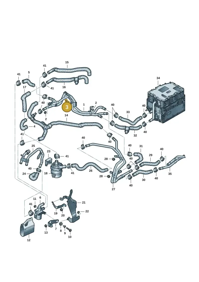 WHT005371 — Audi Q8 (2018-2025) diagram 859121148, position 3