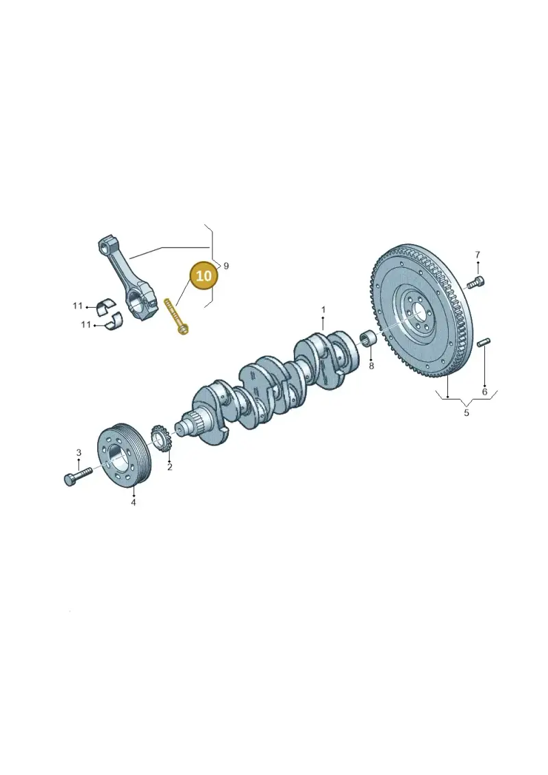 WHT005434 — Volkswagen Caddy Maxi Kombi (2020-2024) diagram 746105010, position 10