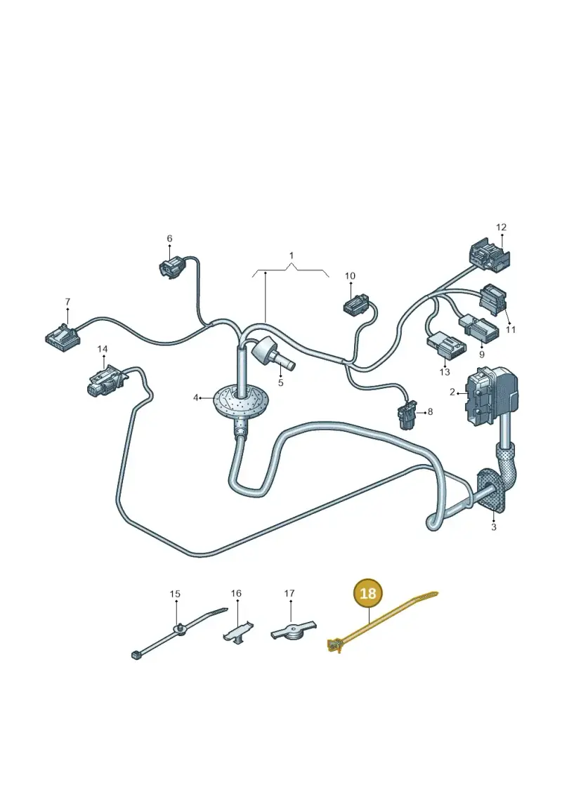 WHT005438 — Audi RS Q3 Sportback (2019-2024) diagram 597972033, position 18